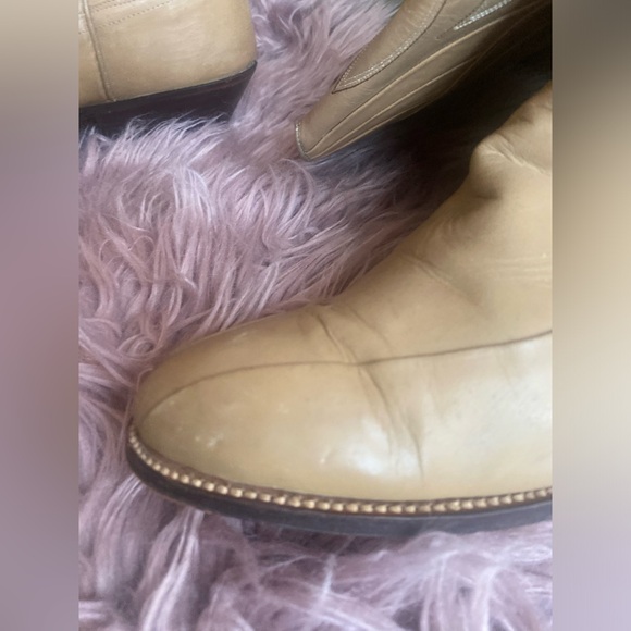 - Dan Post Western Boots size 7.5  -Beige Super soft comfy - Picture 4 of 12
